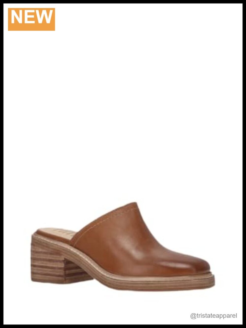Frye Kate Mule Leather Slip-On Clogs Cushioned Insole